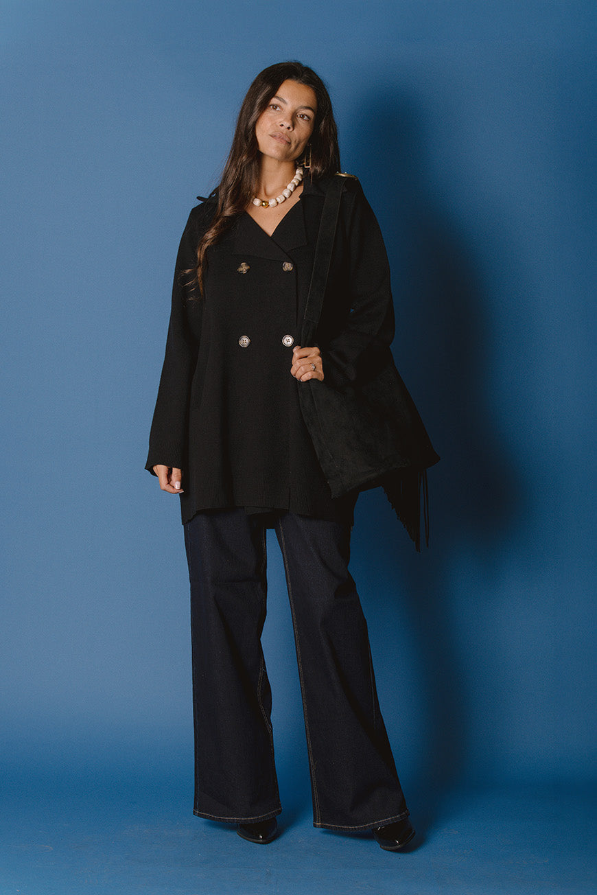 GILET POLETTE NOIR