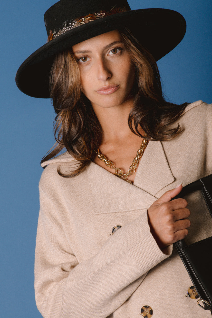 GILET POLETTE SABLE