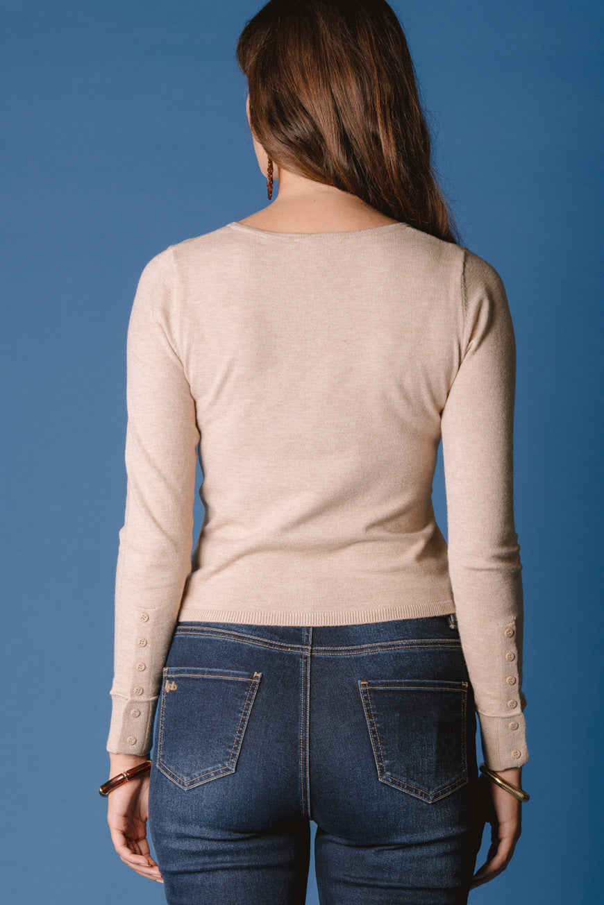 PULL POLDIE SABLE