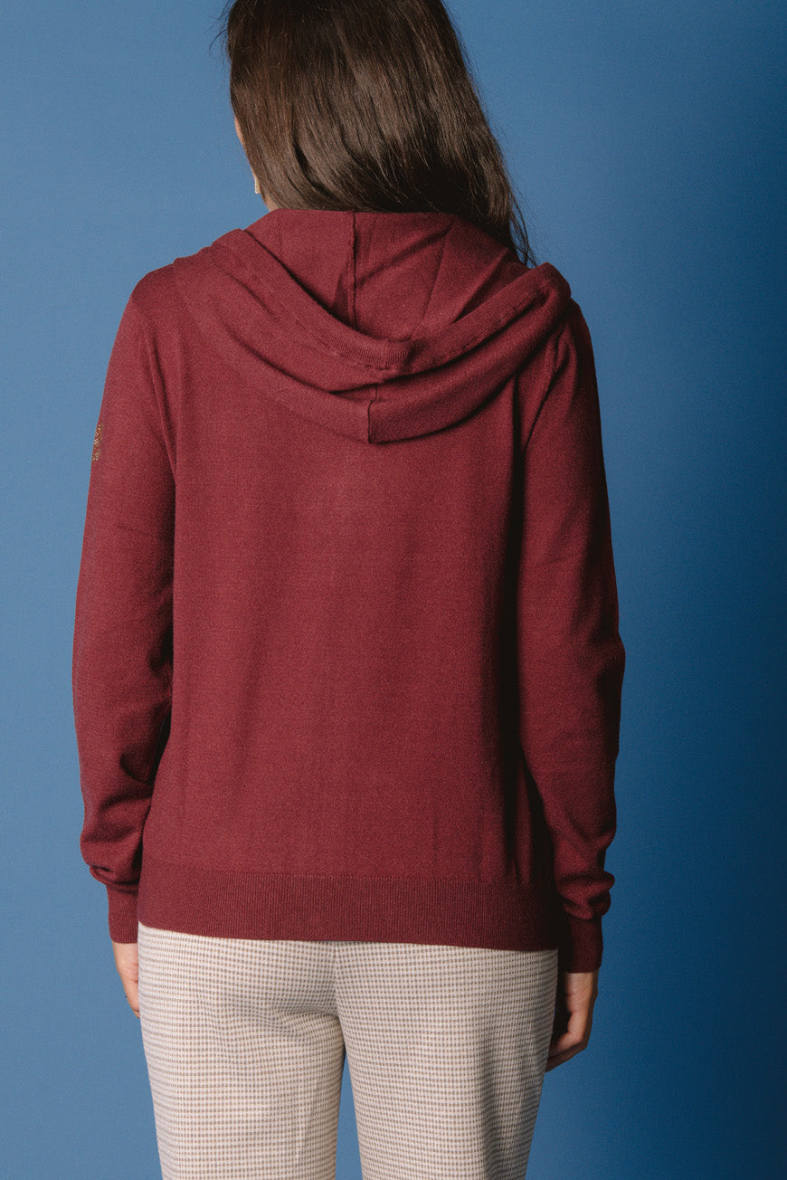GILET DOHA BORDEAUX