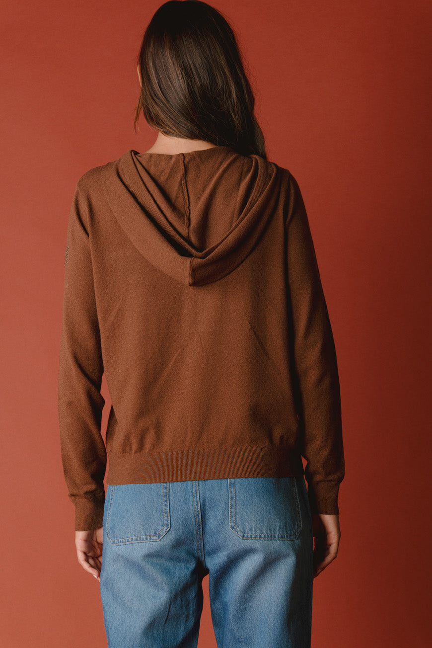 GILET DOHA CHOCO