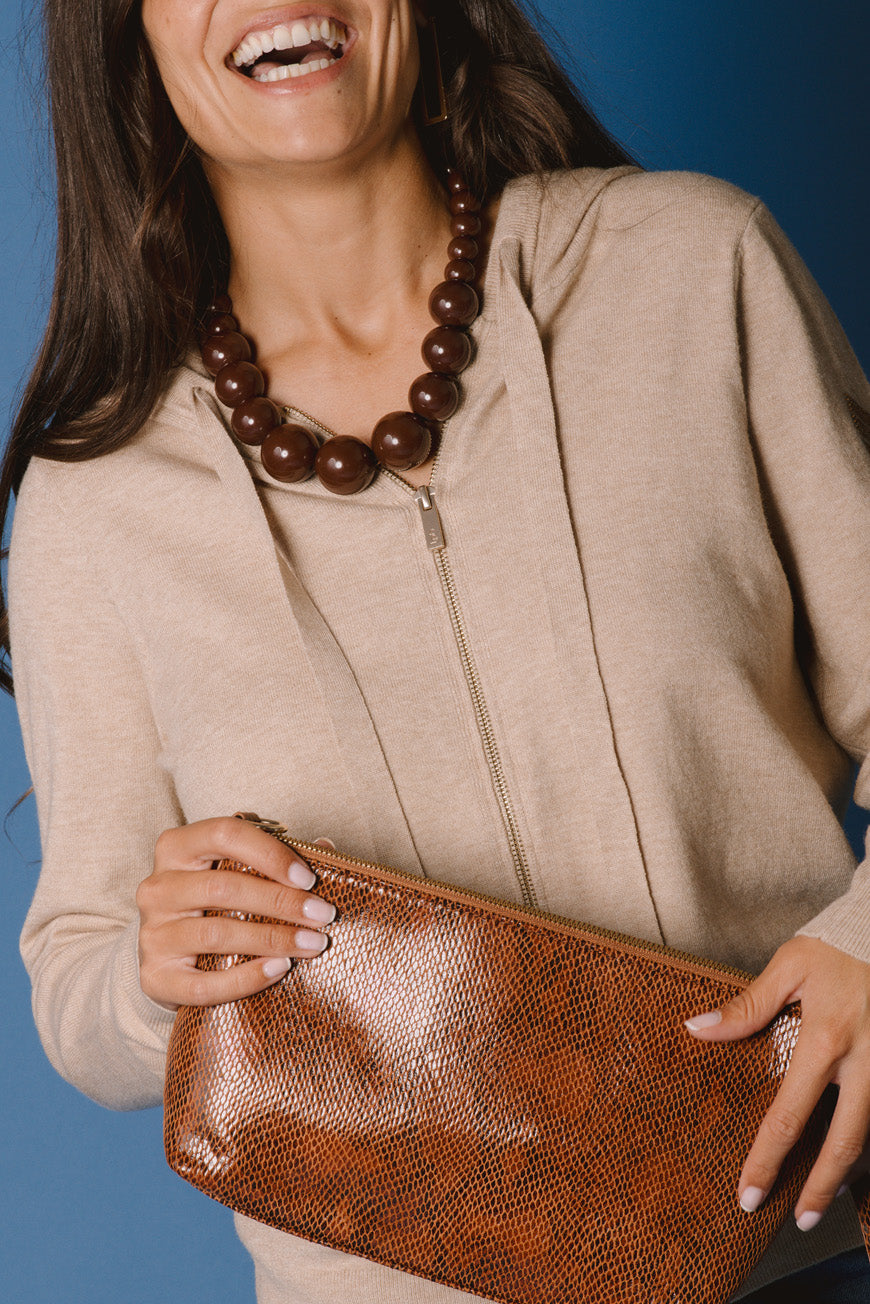 GILET DOHA SABLE
