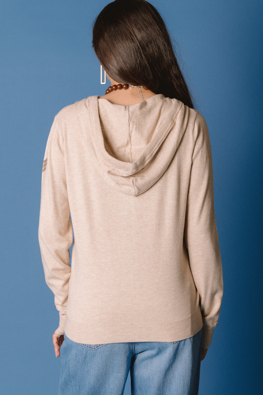 GILET DOHA SABLE