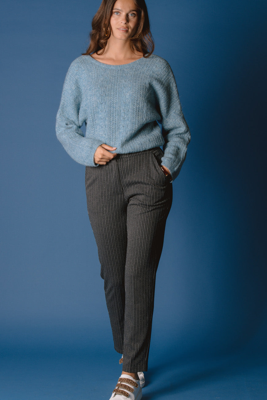 PANTALON A CARREAUX JOHANITA