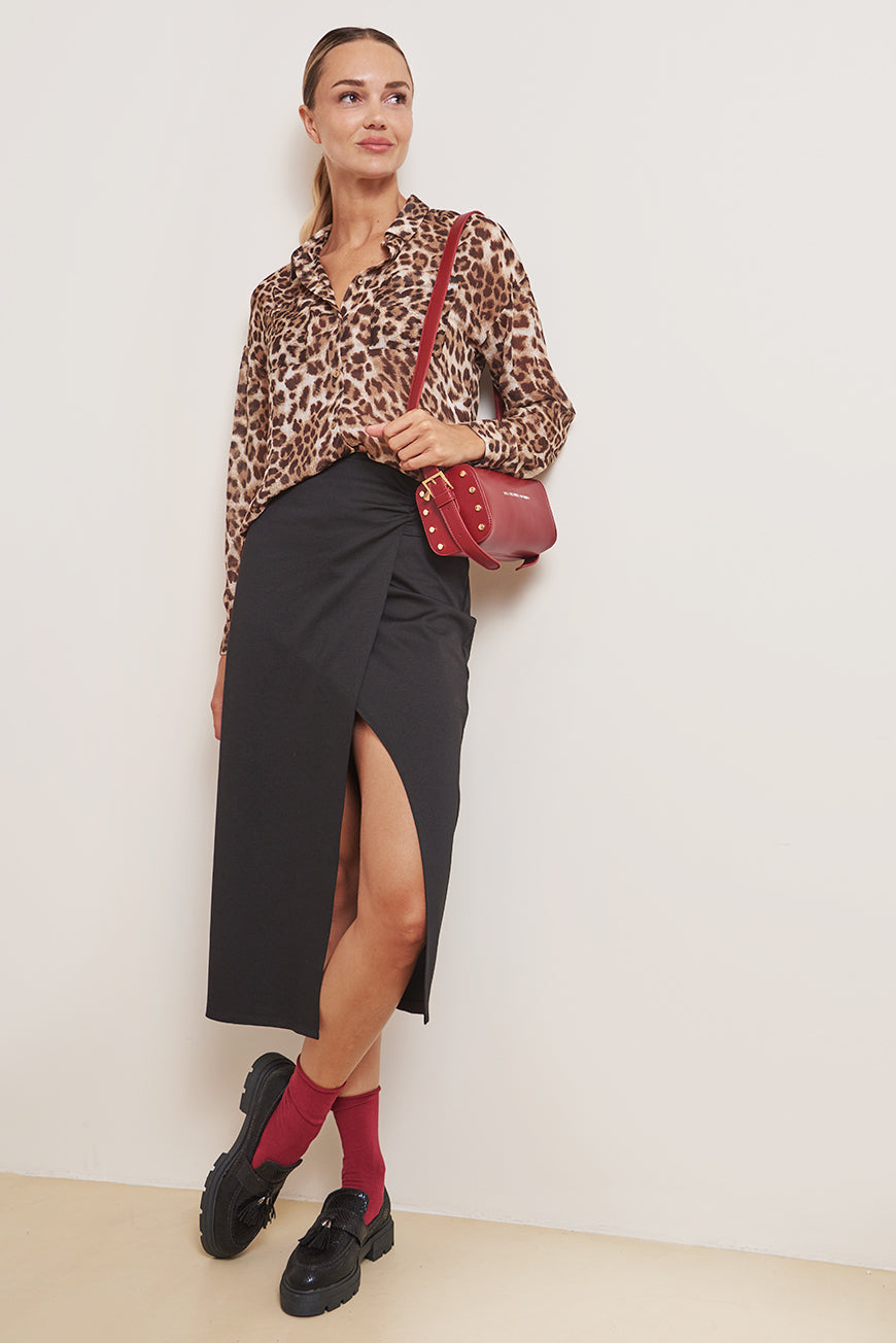JUPE MIDI FENDUE JAYA