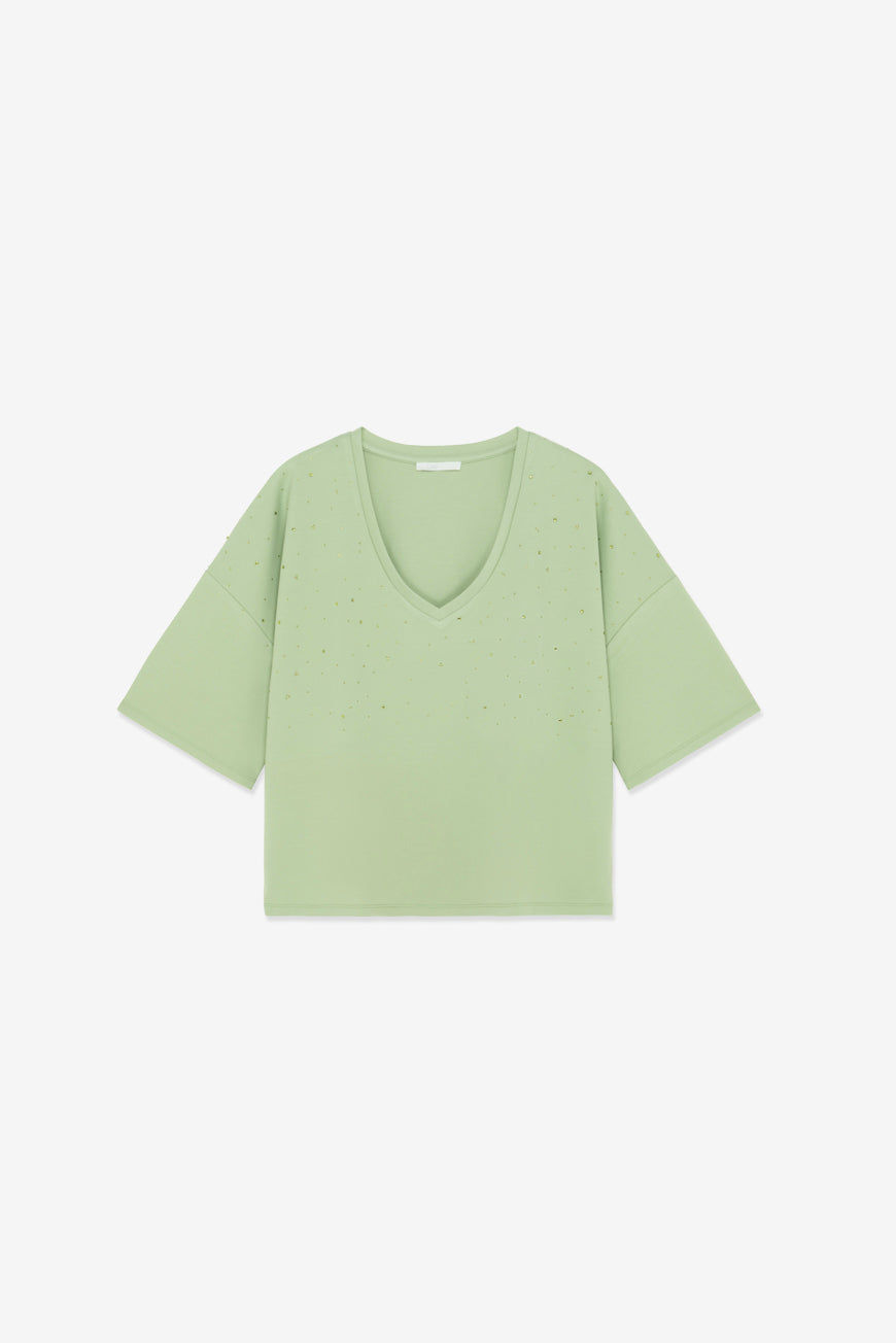 TEE SHIRT NAJOIE ABSINTHE