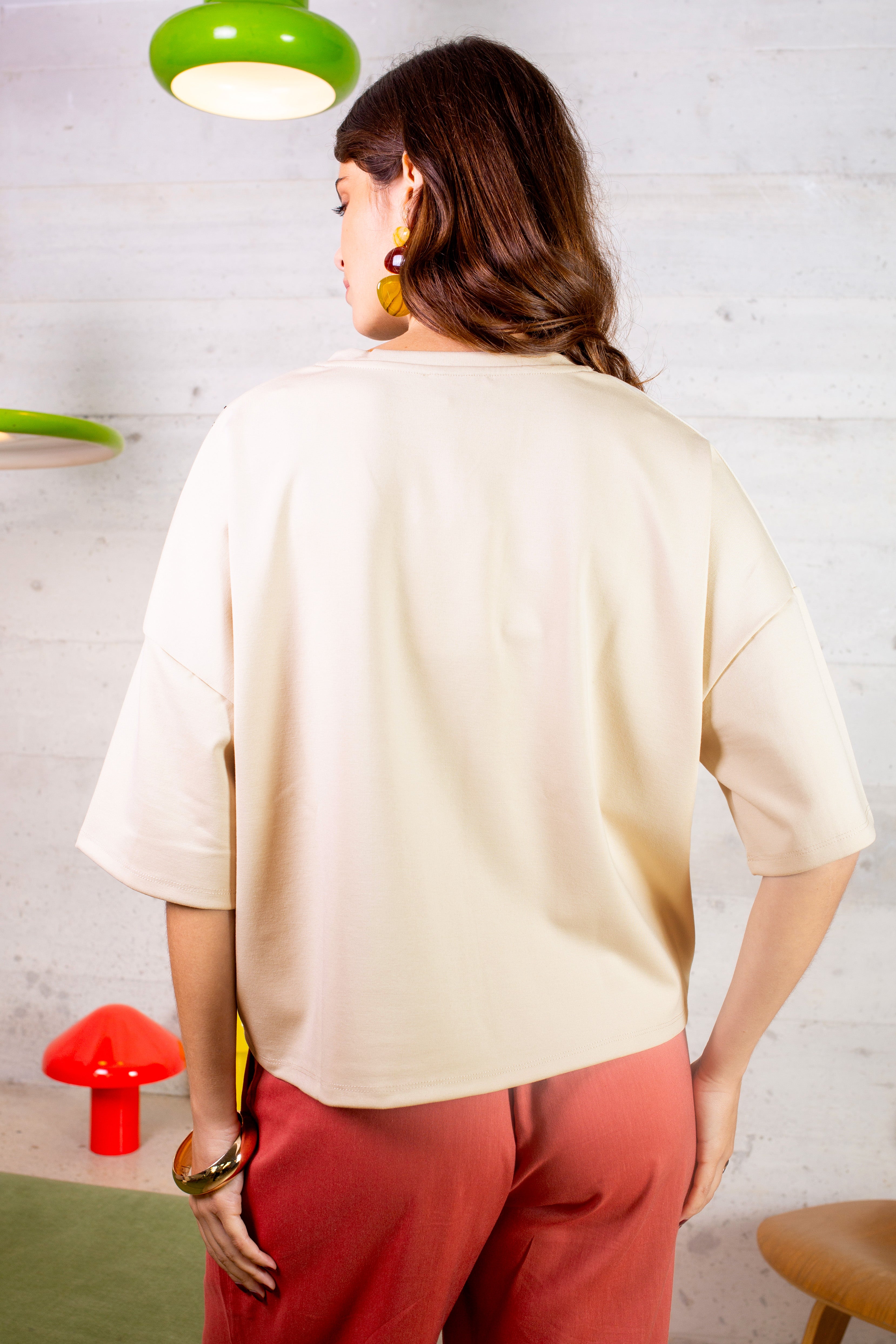 TEE SHIRT NAJOIE IVOIRE