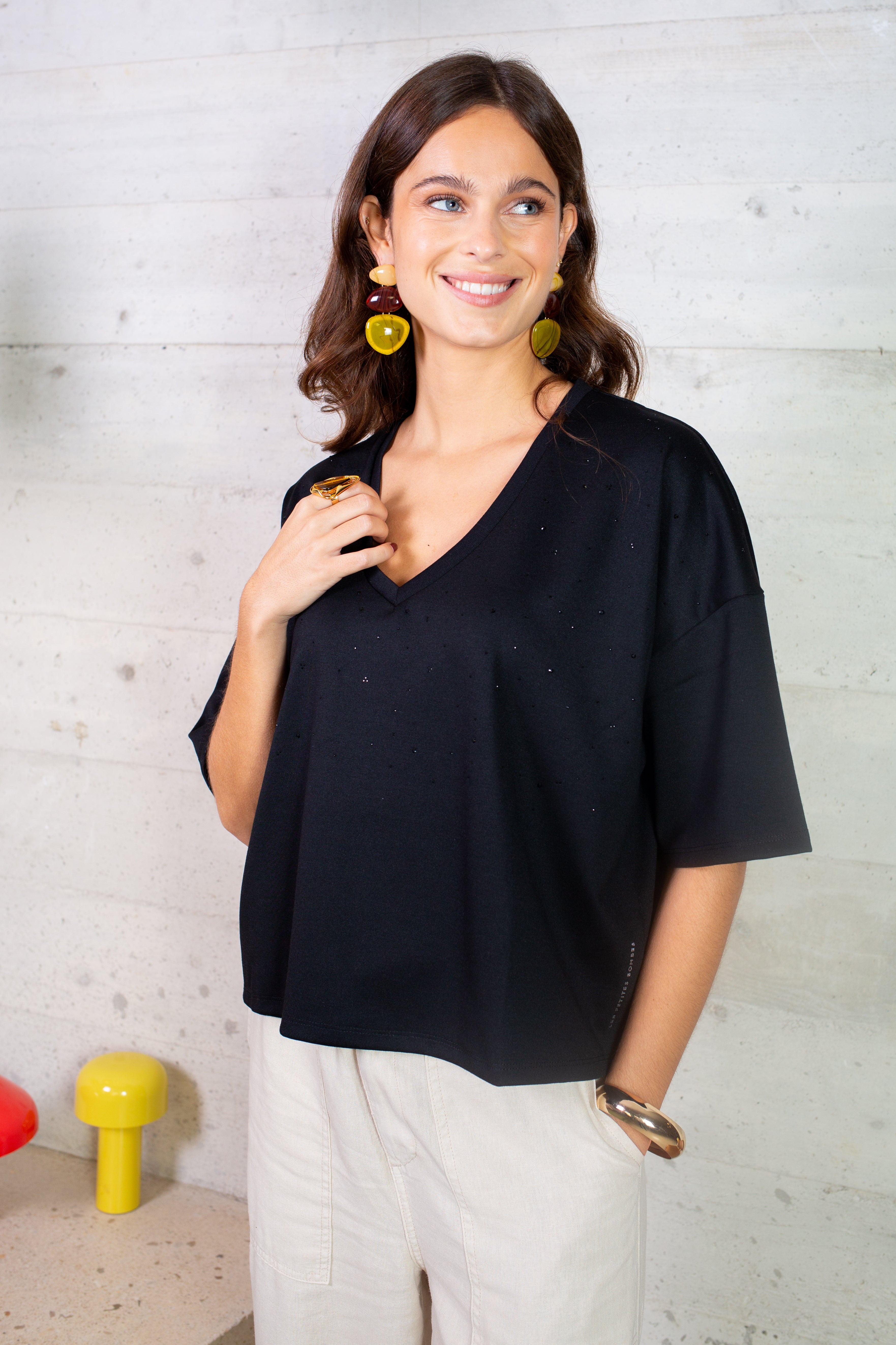 TEE SHIRT NAJOIE NOIR