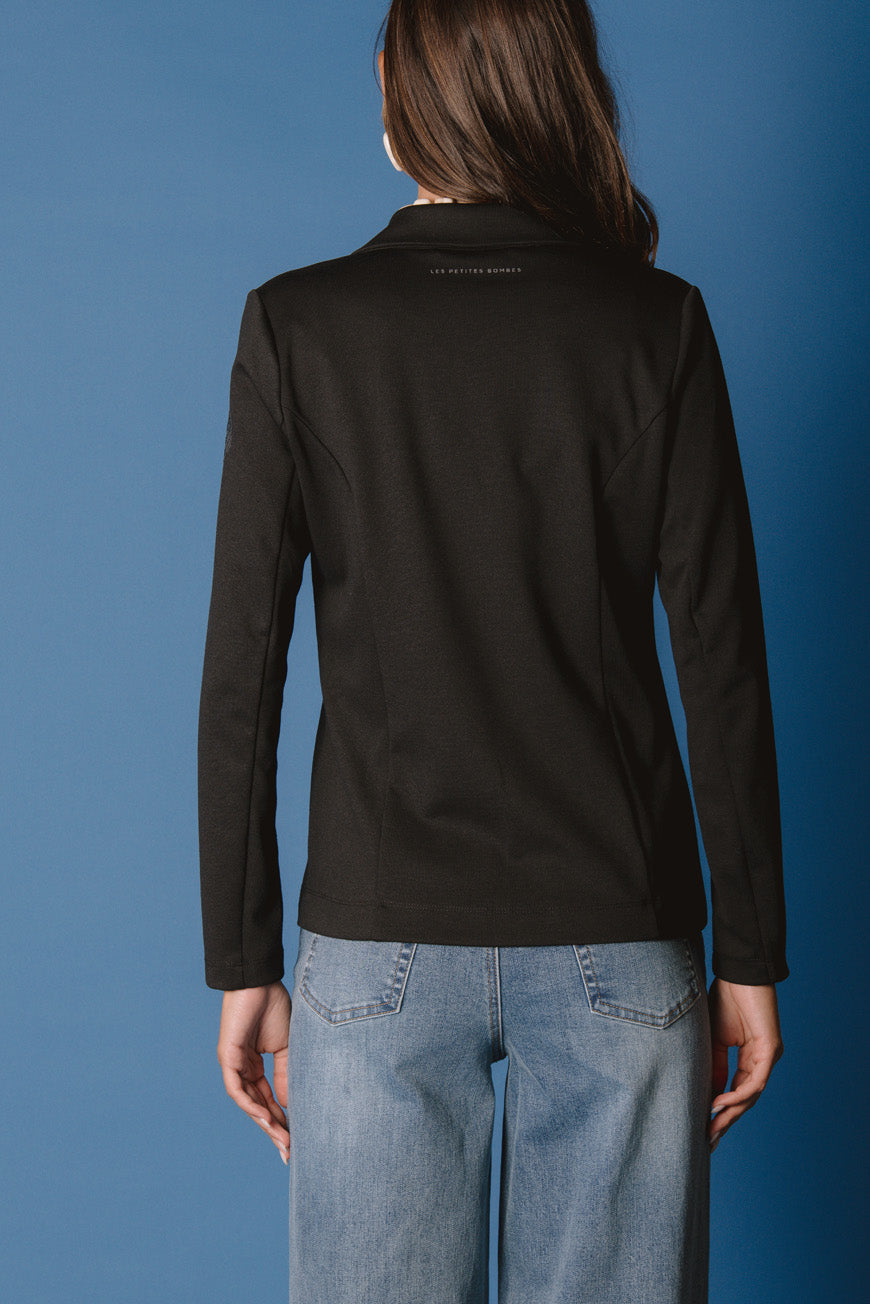 VESTE ANNE NOIR