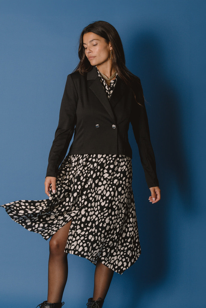 VESTE MALYCIA NOIR