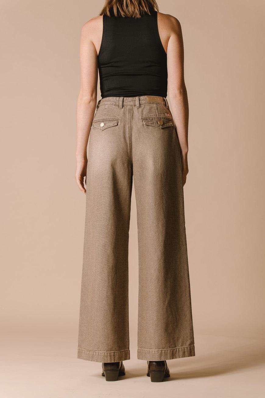 PANTALON NOELINE TAUPE