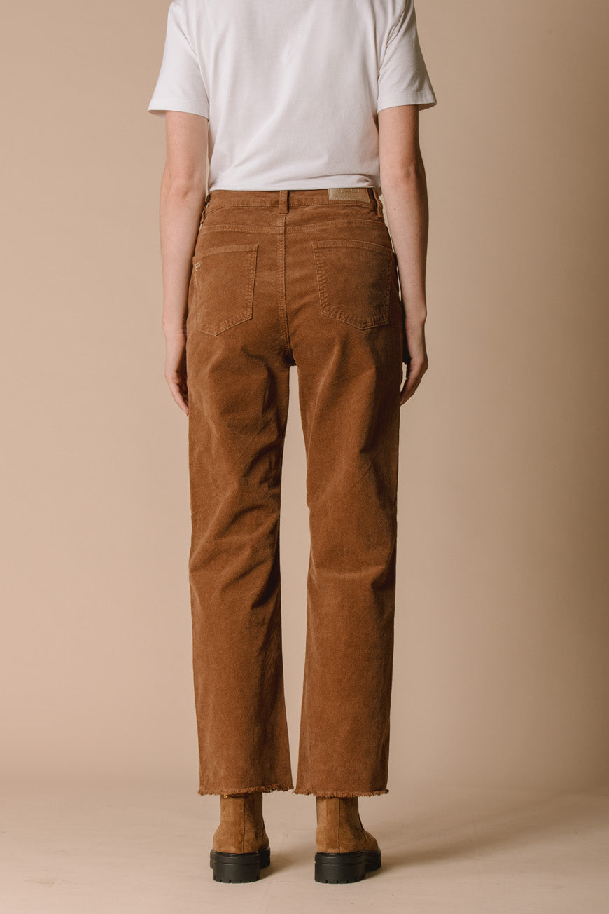 PANTALON BOOTCUT CROPPED INDIANA
