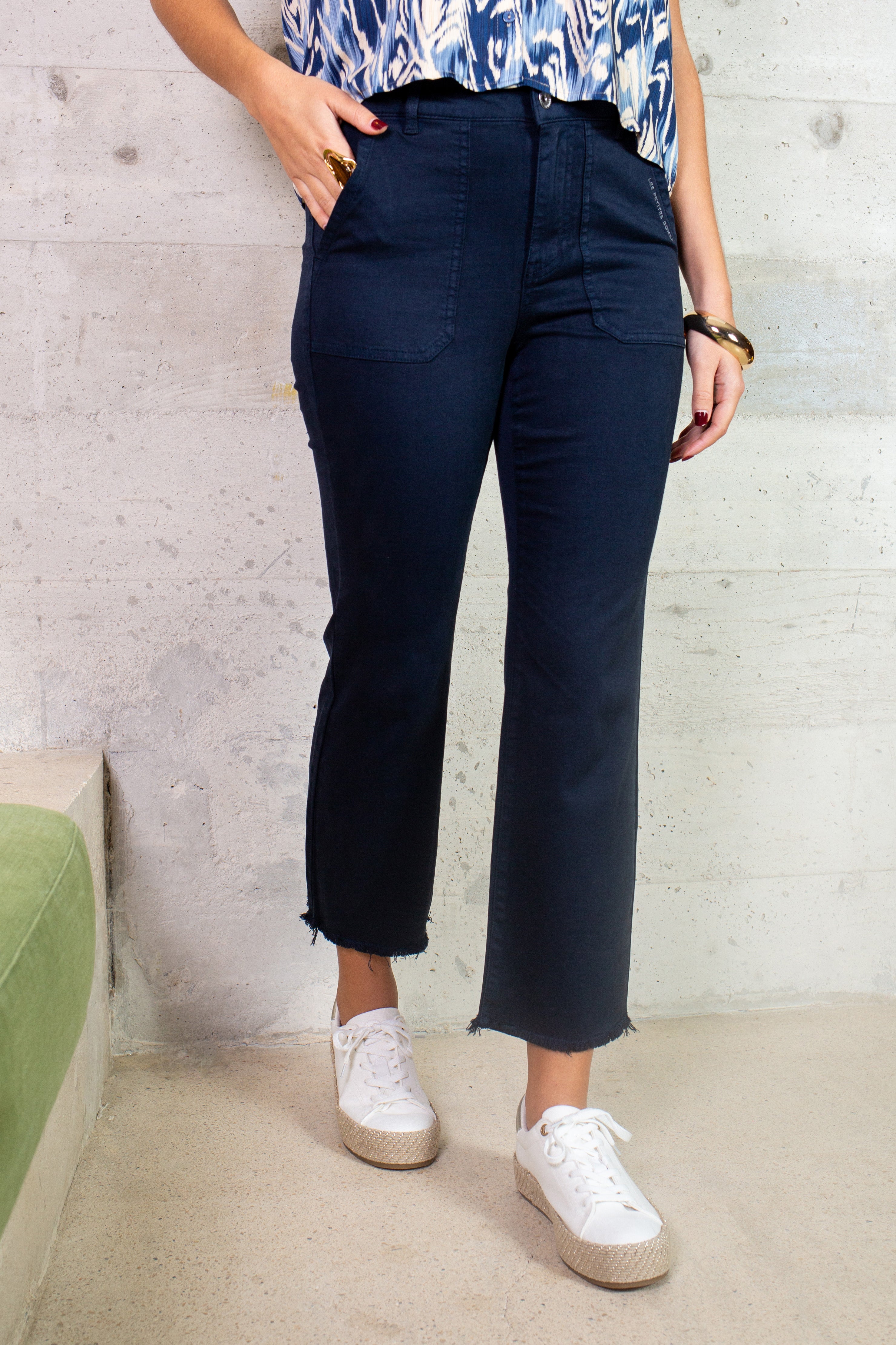 PANTALON LYCIA MARINE