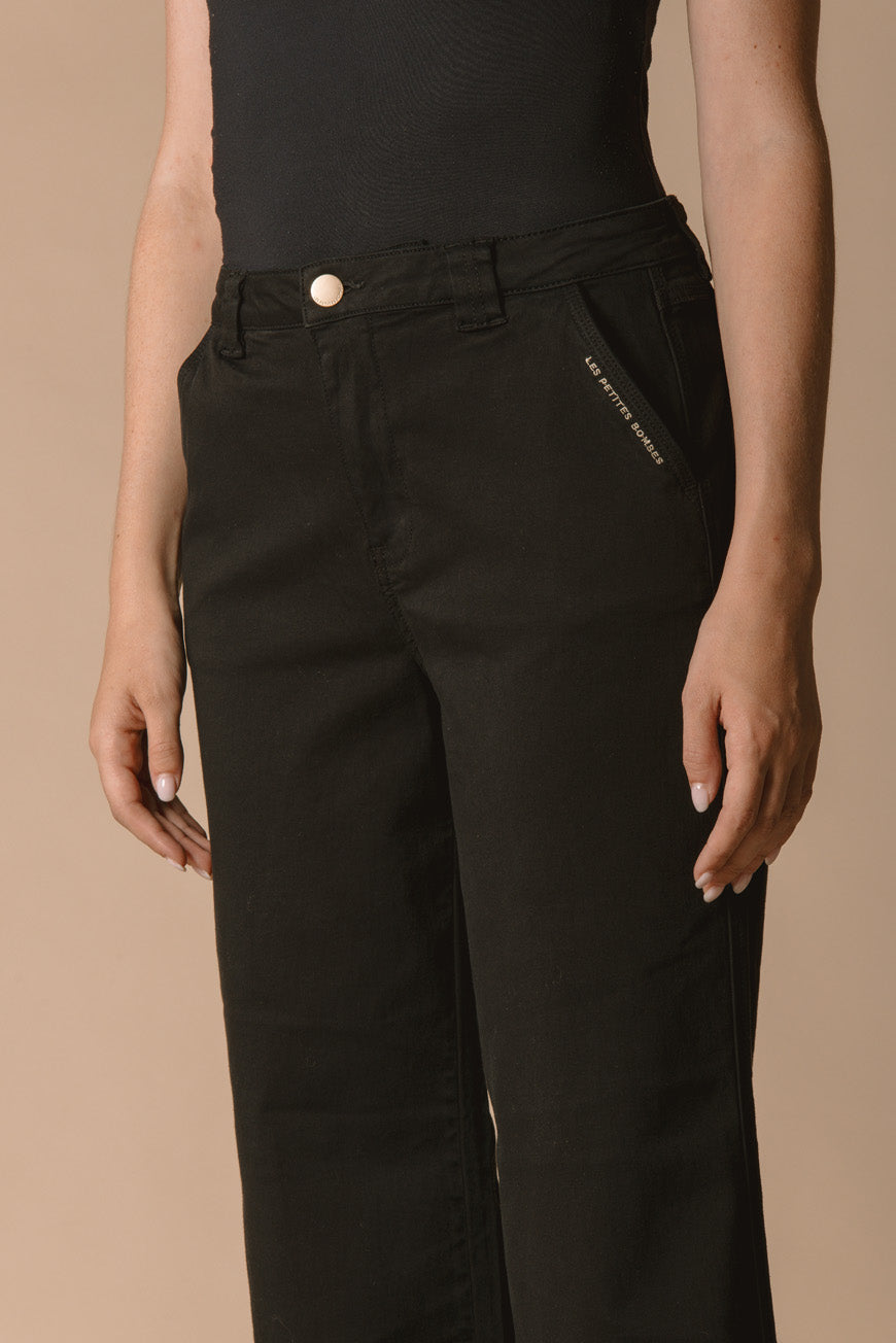 PANTALON BOOTCUT CROPPED INDIANA
