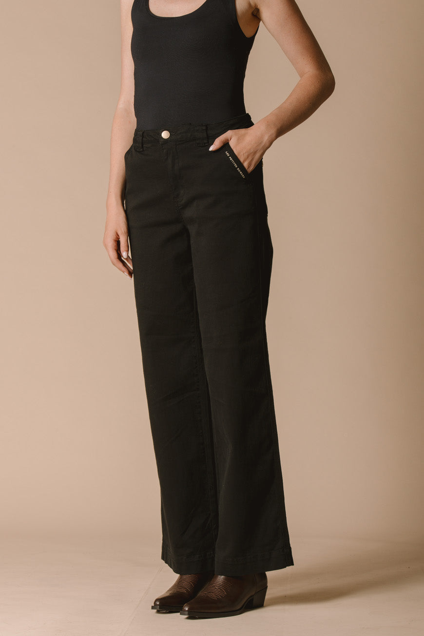 PANTALON BOOTCUT CROPPED INDIANA