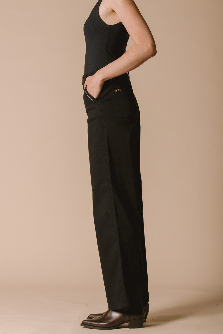 PANTALON BOOTCUT CROPPED INDIANA