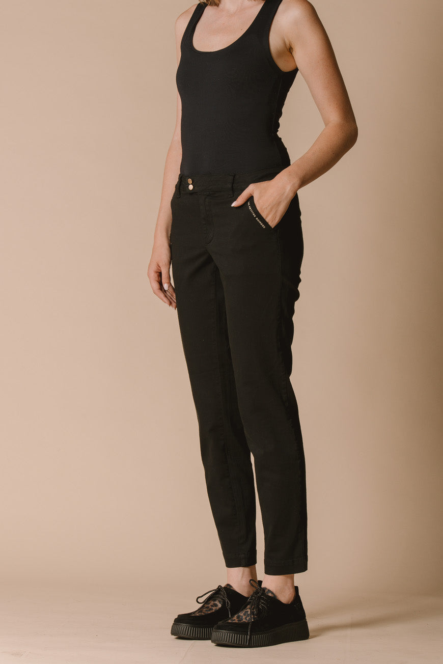 PANTALON BOOTCUT CROPPED INDIANA