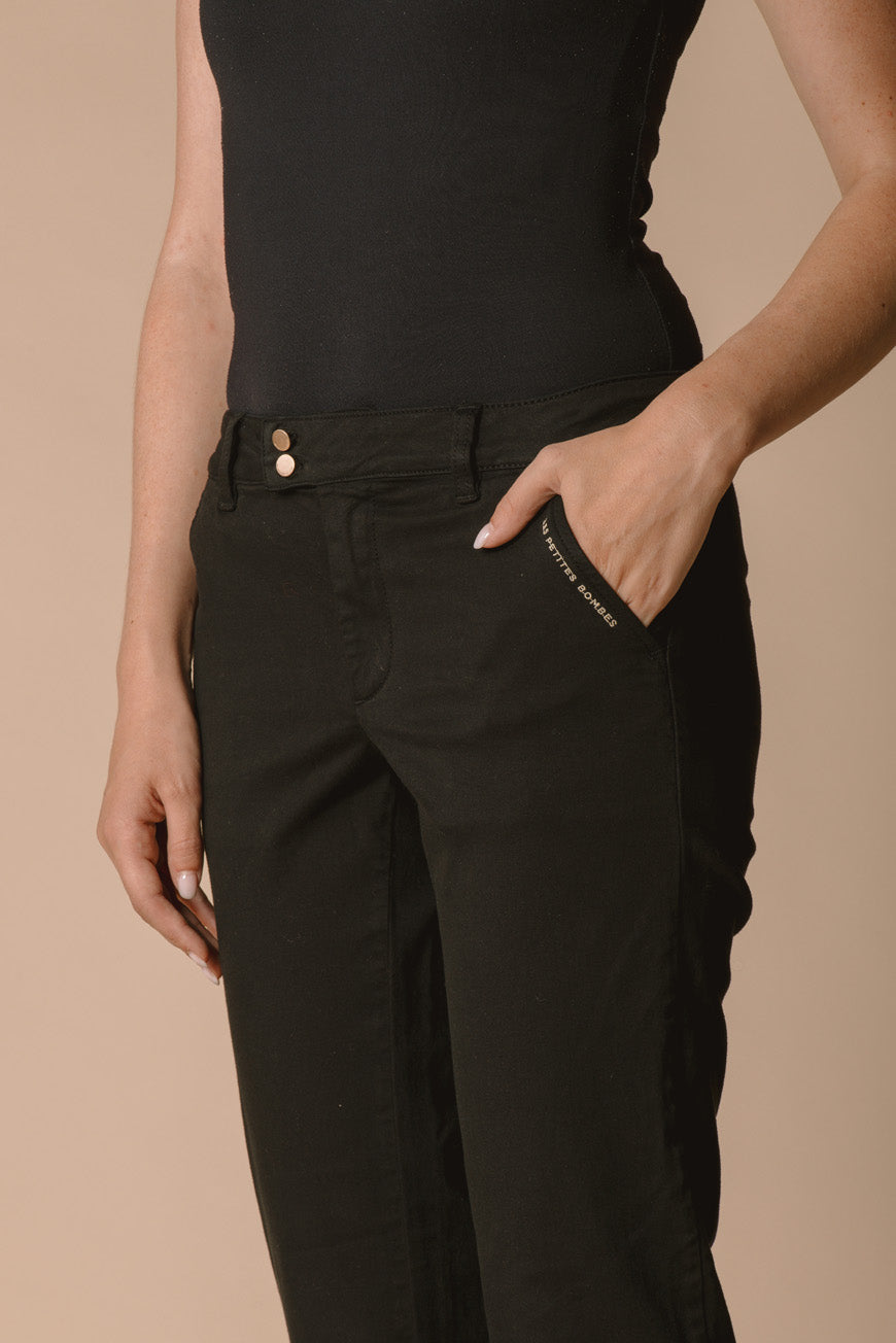 PANTALON BOOTCUT CROPPED INDIANA