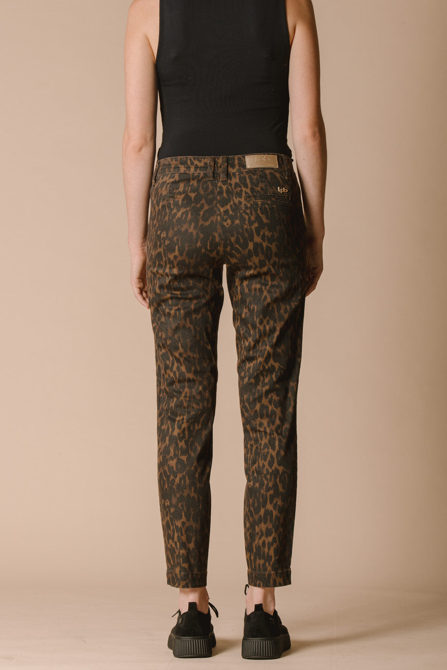 PANTALON NAOMIE PRINT LEOPARD
