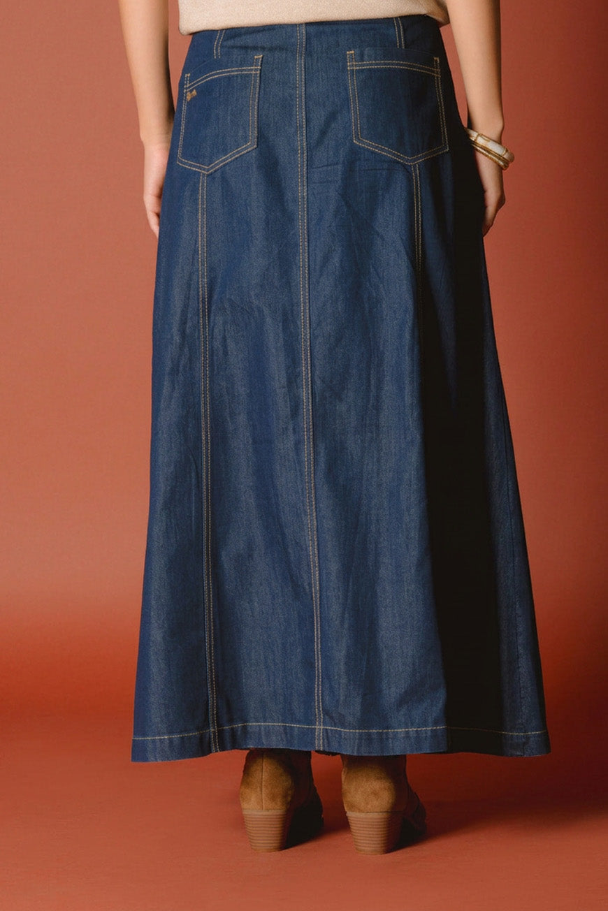 PANTALON BOOTCUT CROPPED INDIANA