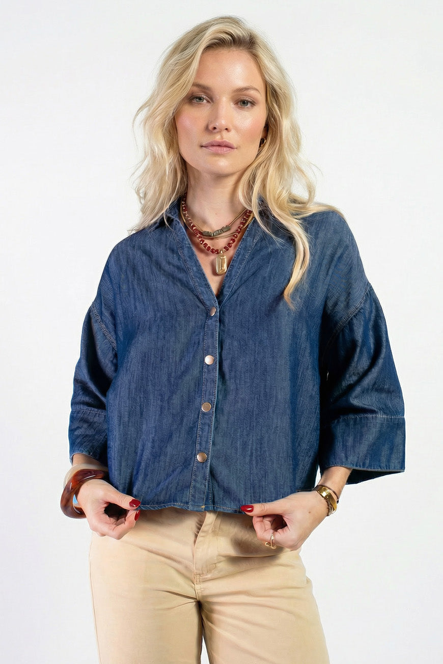 CHEMISE EN JEAN NAINA BRUT