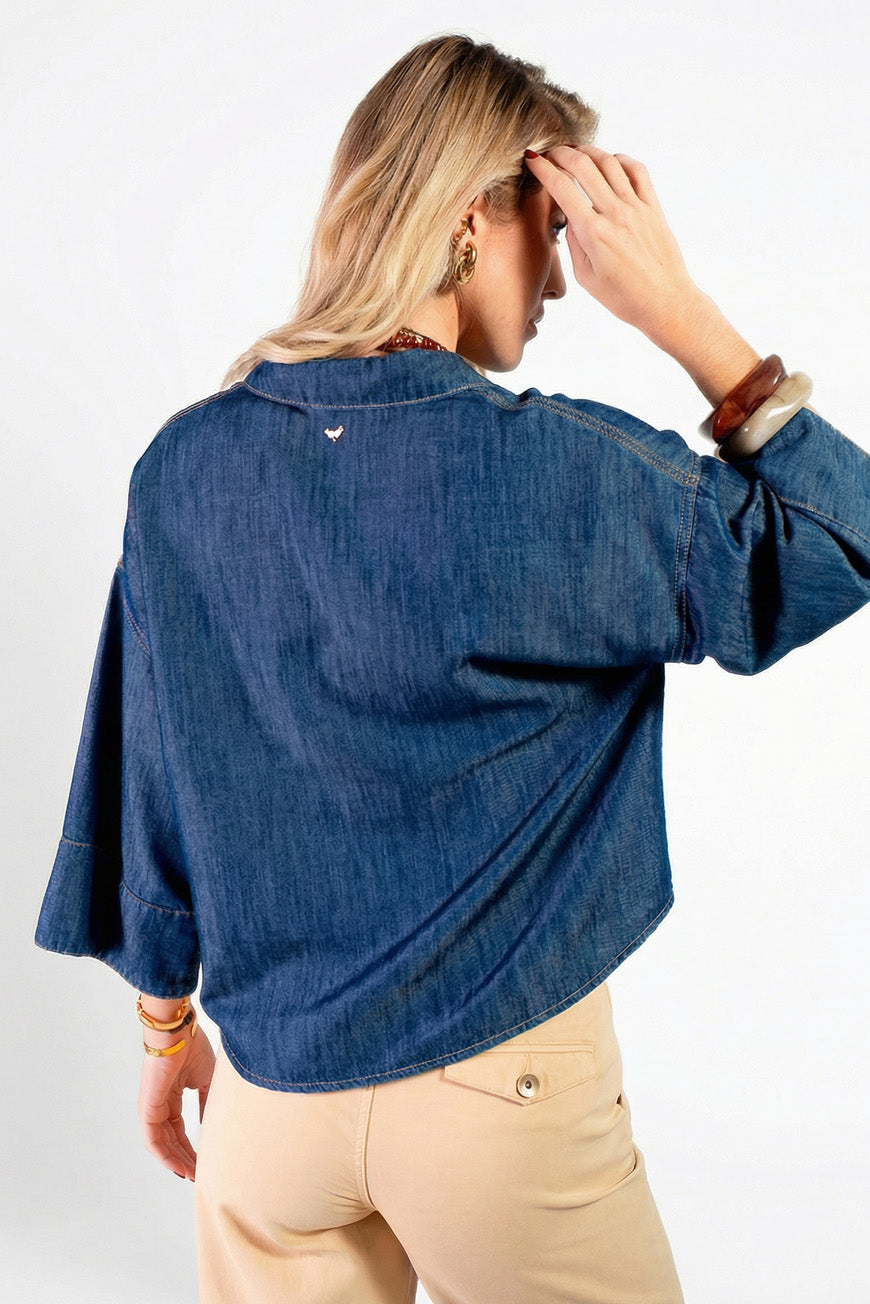 CHEMISE EN JEAN NAINA BRUT