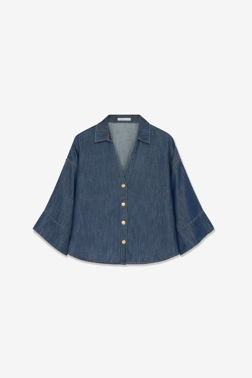 CHEMISE EN JEAN NAINA BRUT