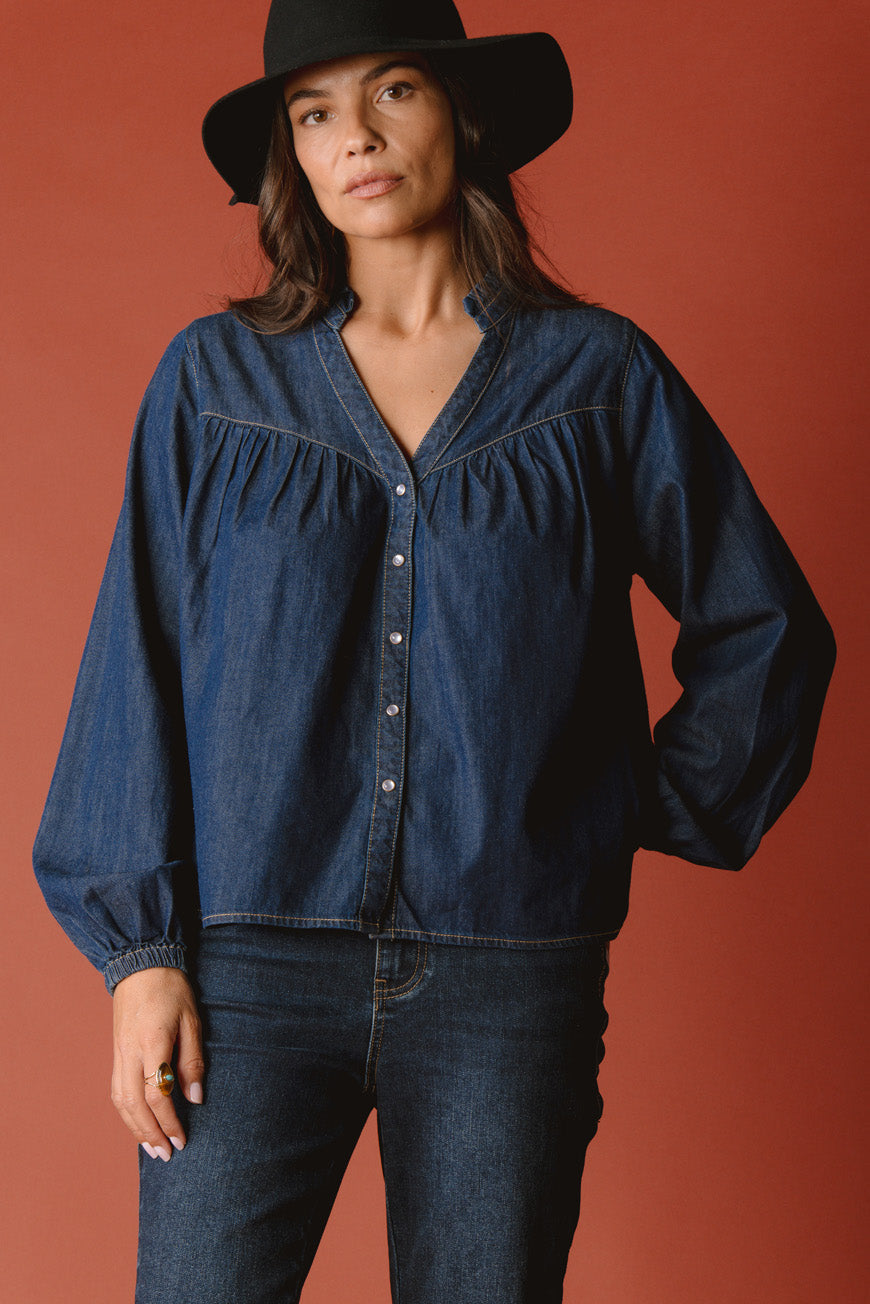 BLOUSE PERNILLE BRUT