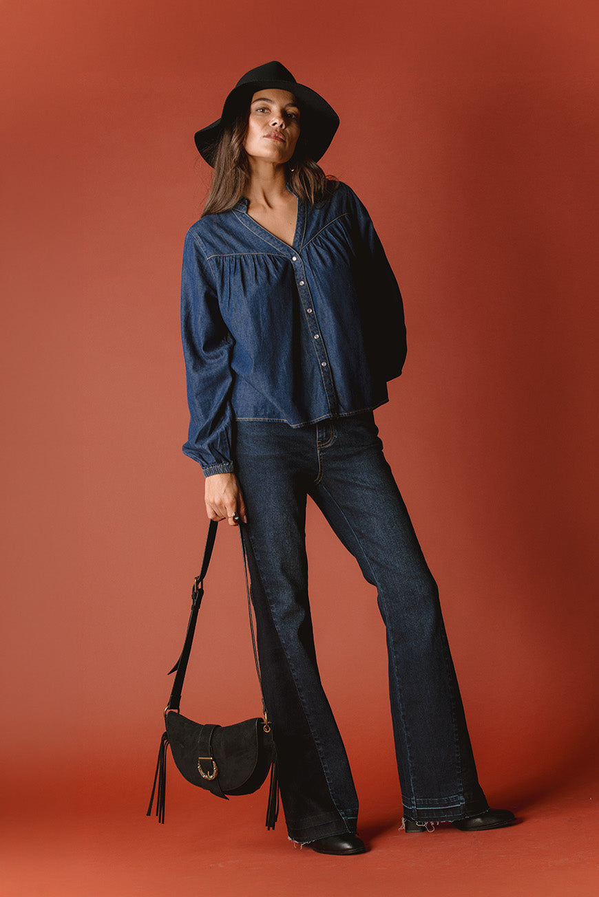 BLOUSE PERNILLE BRUT