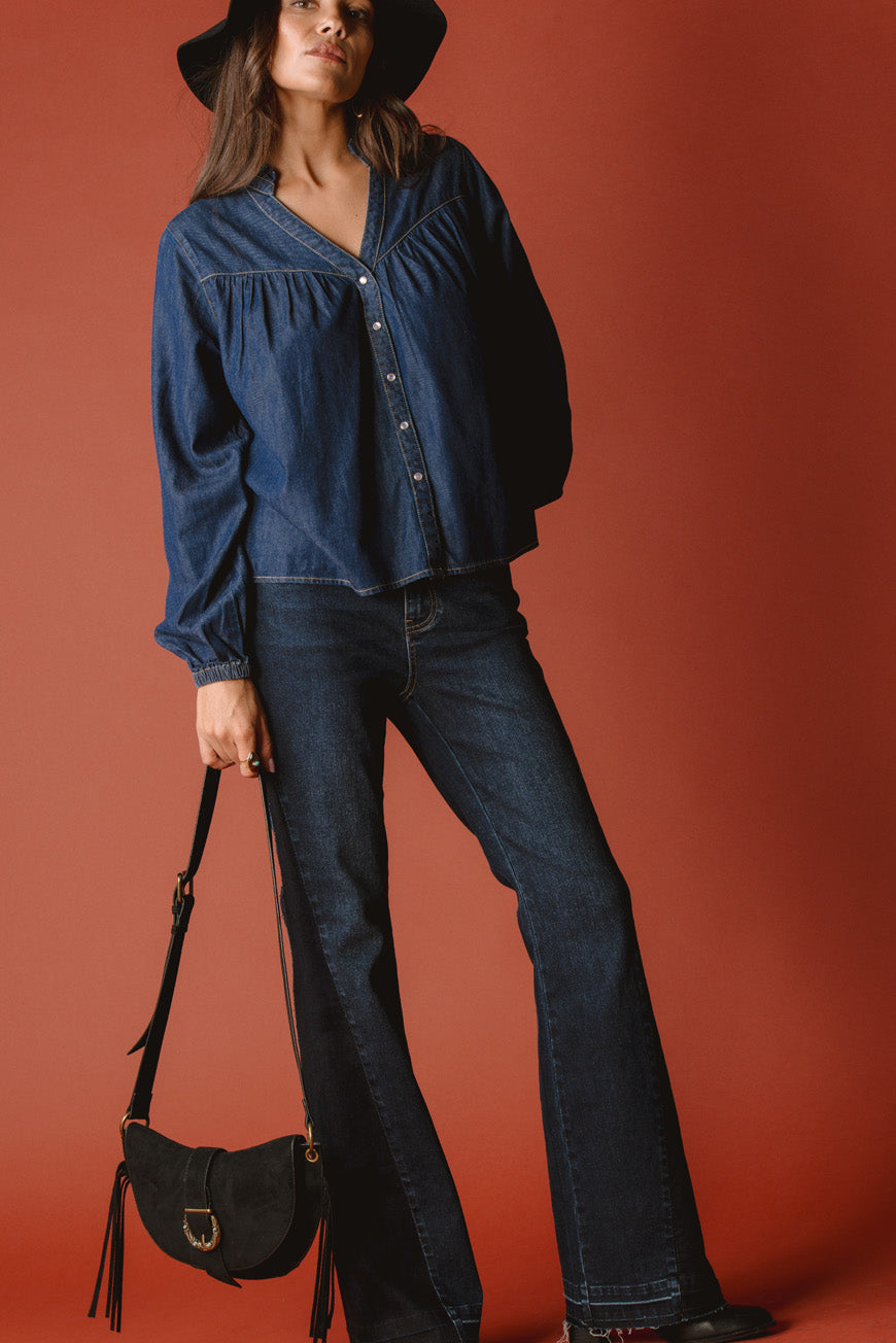 BLOUSE PERNILLE BRUT