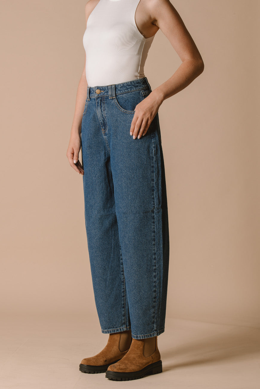 PANTALON PRIS BLUE