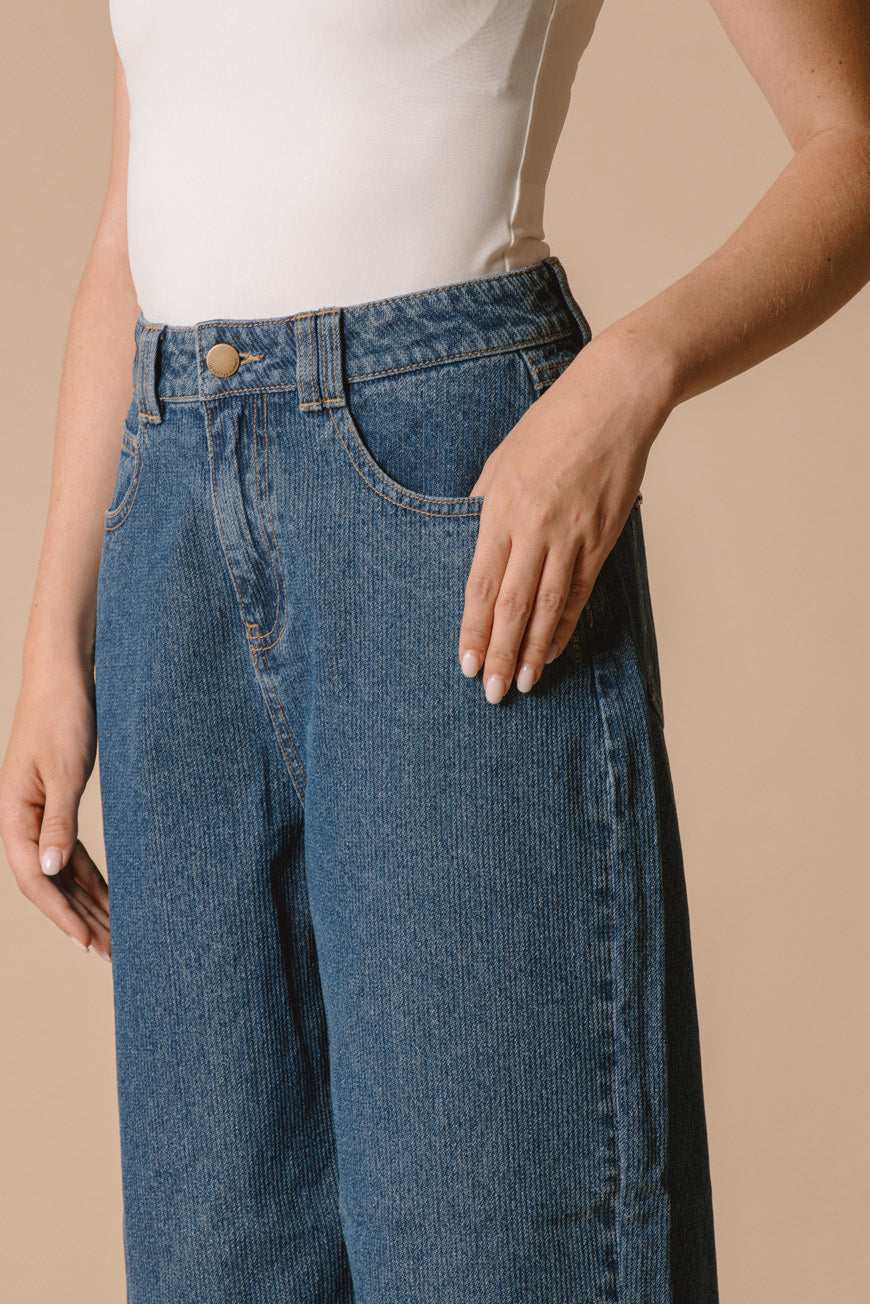 PANTALON PRIS BLUE