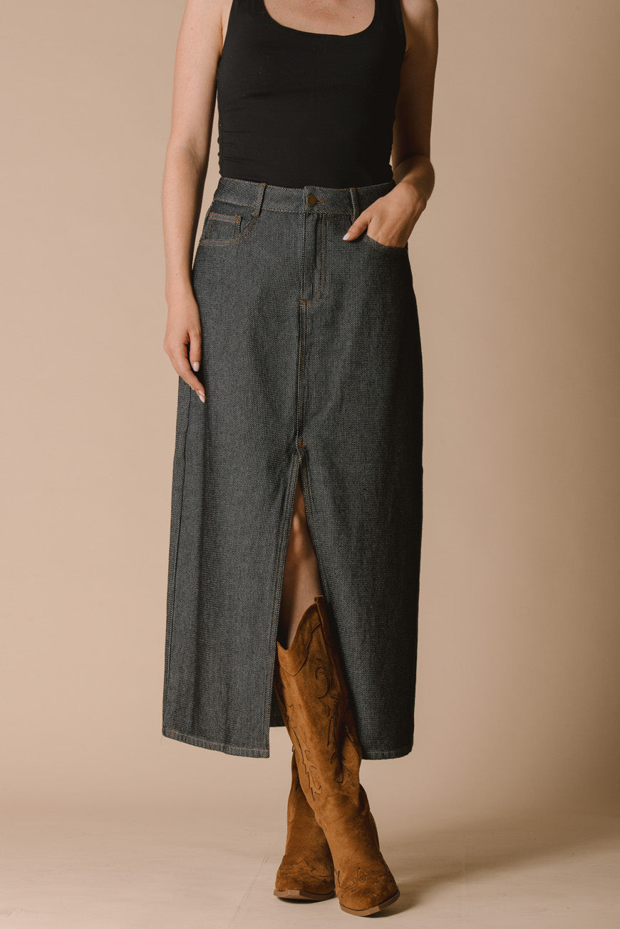 PANTALON BOOTCUT CROPPED INDIANA