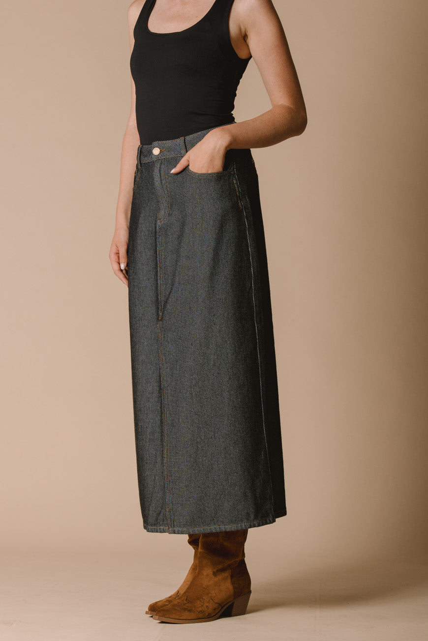 PANTALON BOOTCUT CROPPED INDIANA