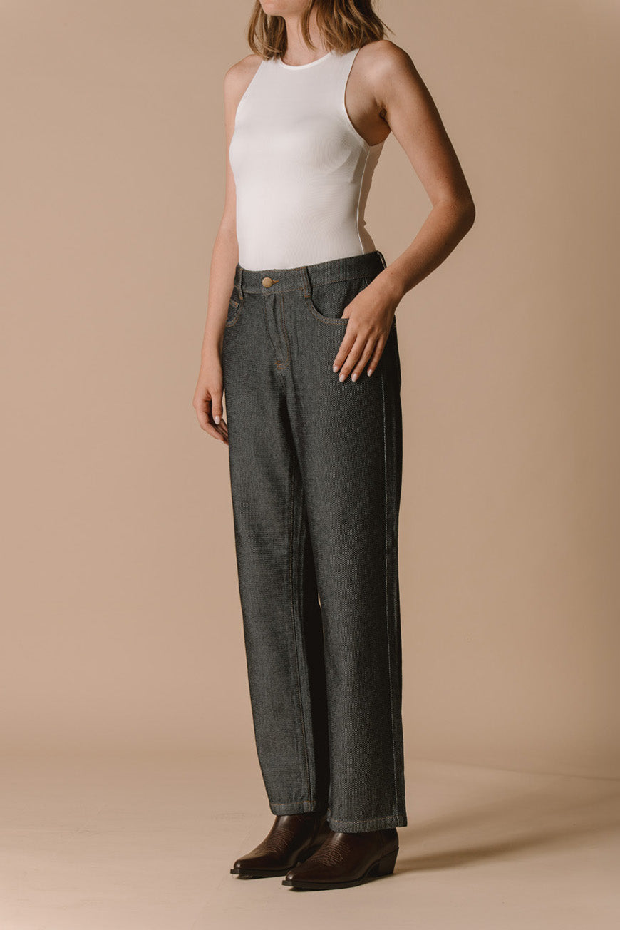 PANTALON PAOLINE BLACK BLUE