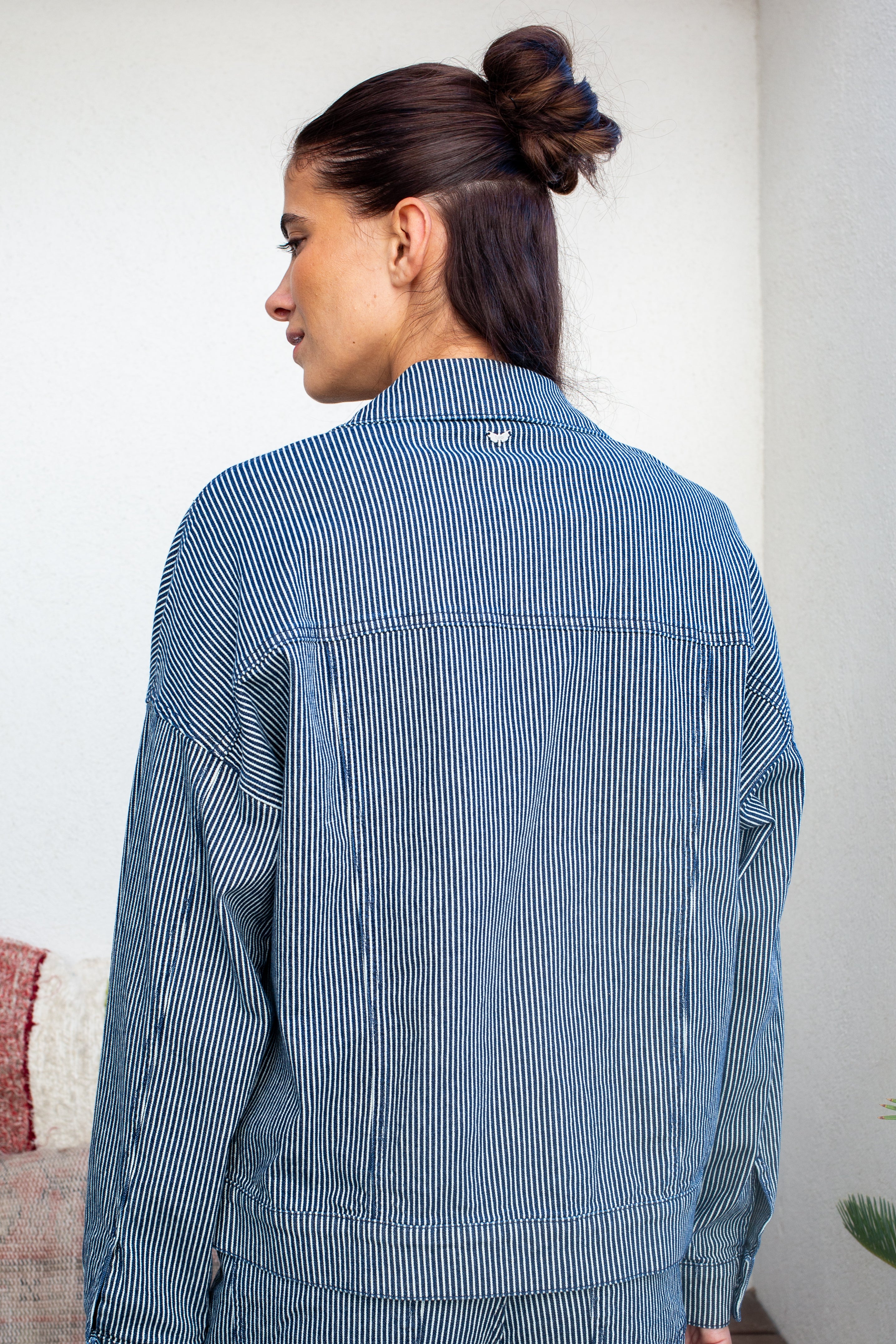 VESTE ISABELLA BRUT RAYURES