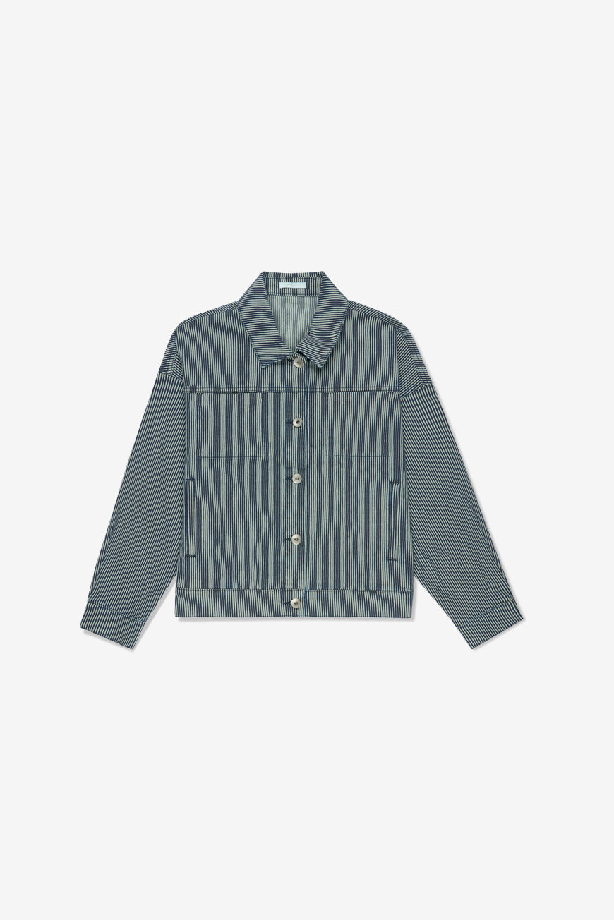 VESTE ISABELLA BRUT RAYURES