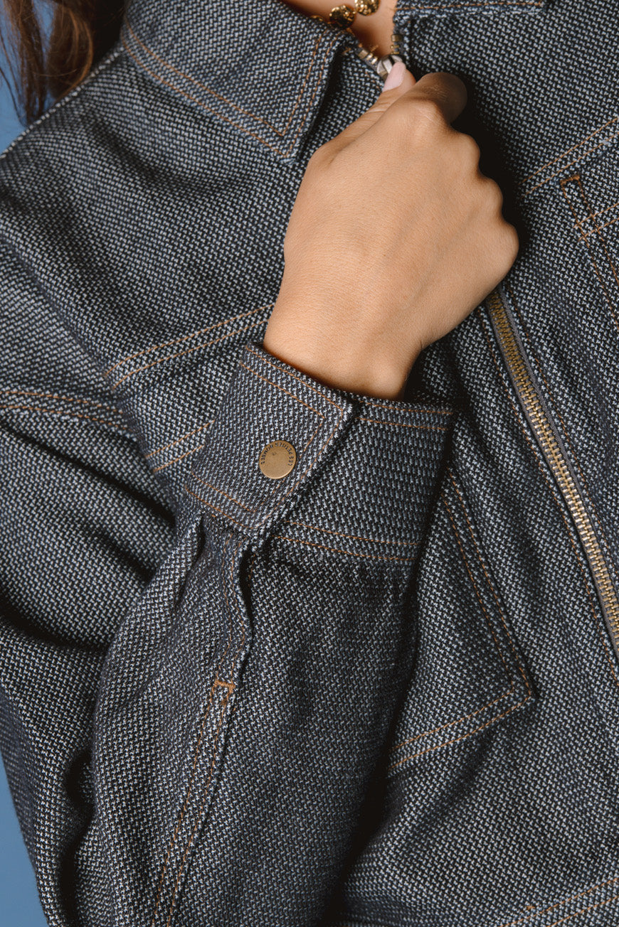 VESTE NOEMIE BLACK BLUE