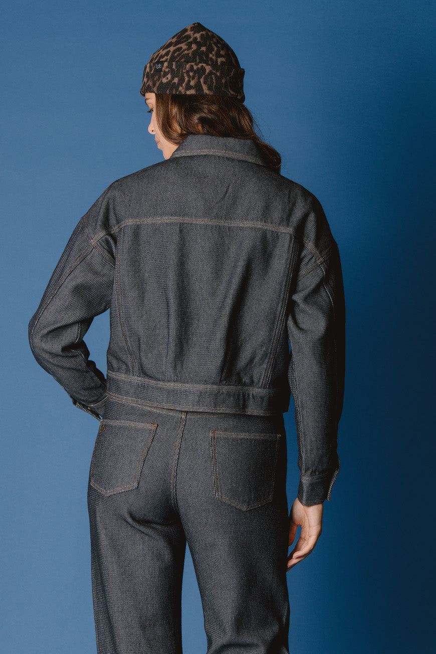 VESTE NOEMIE BLACK BLUE