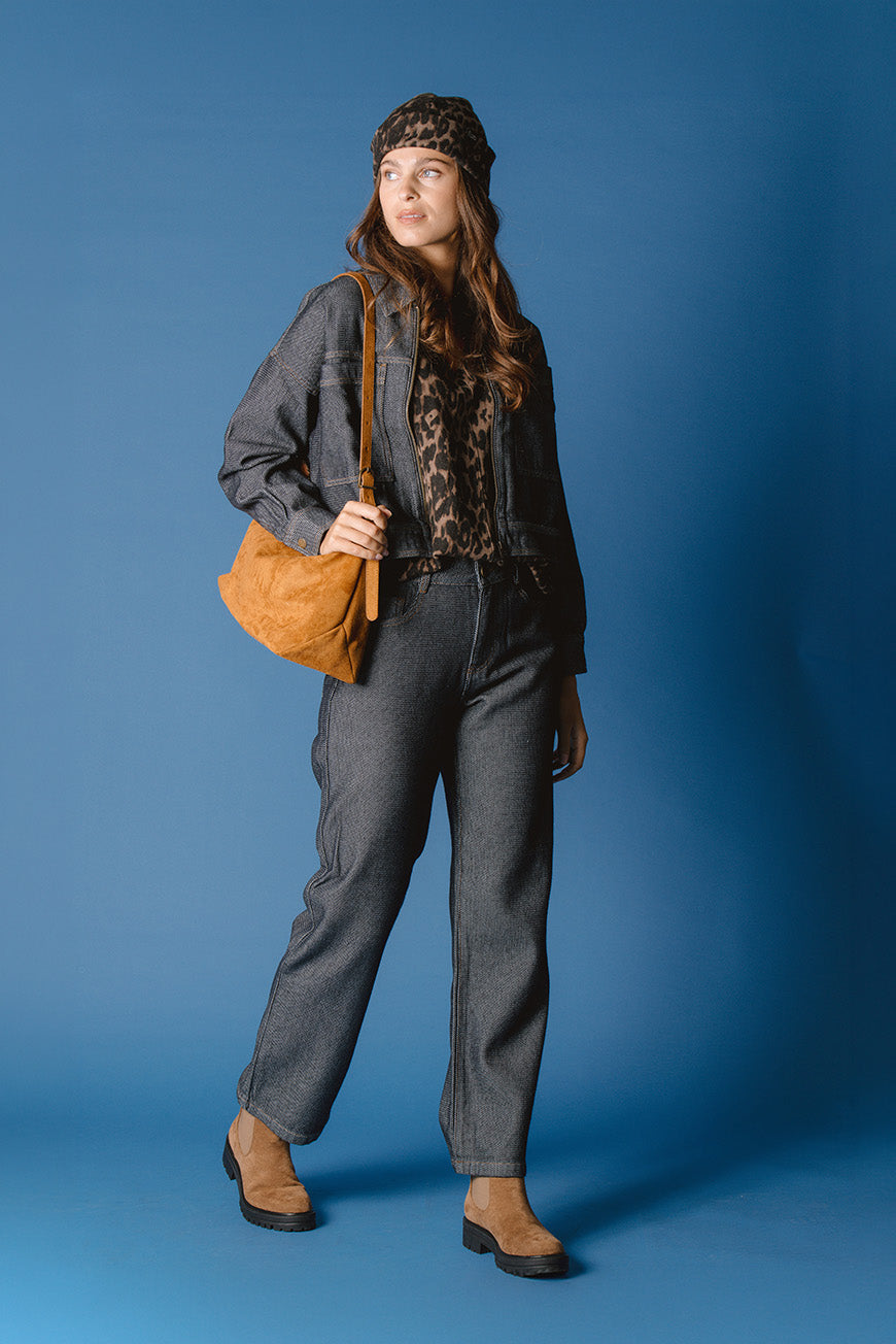 VESTE NOEMIE BLACK BLUE