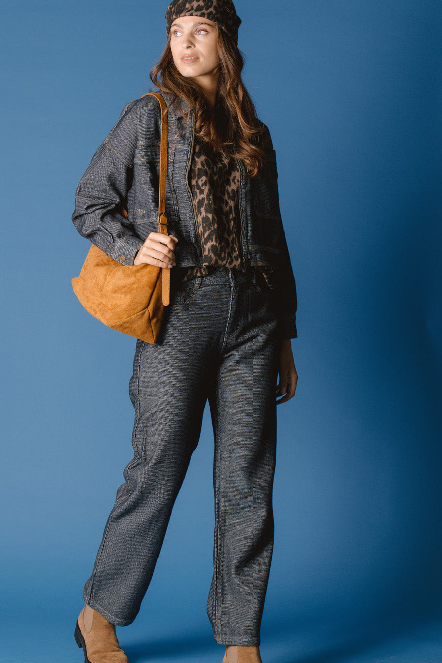 VESTE NOEMIE BLACK BLUE