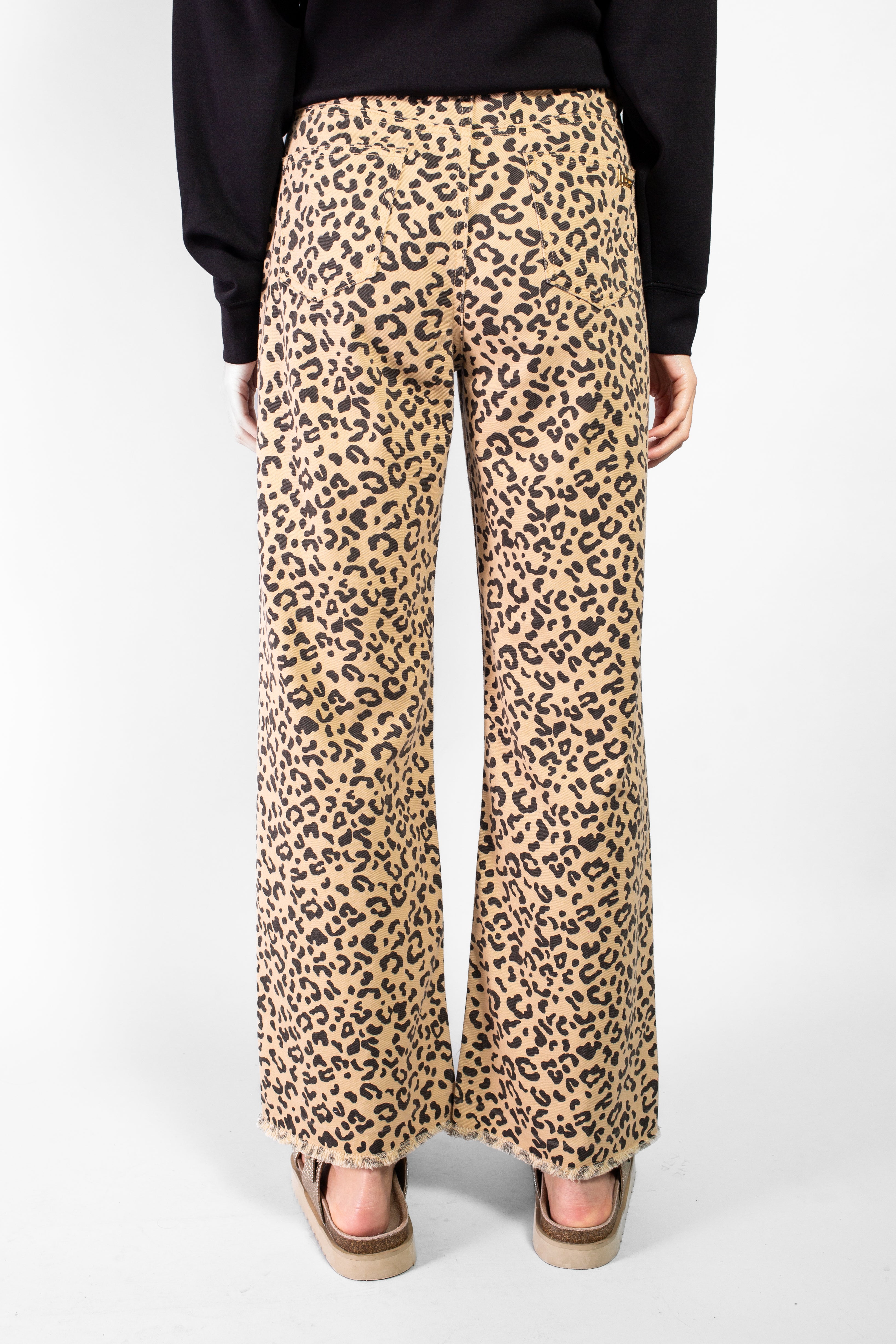 JEAN MANUELLA PRINT LEOPARD