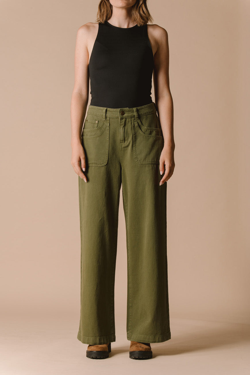 PANTALON PRESCILA KAKI