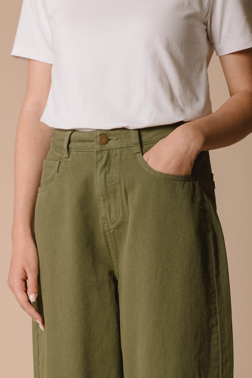 PANTALON PRIS KAKI