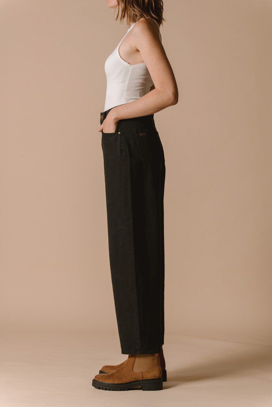 PANTALON PRIS NOIR