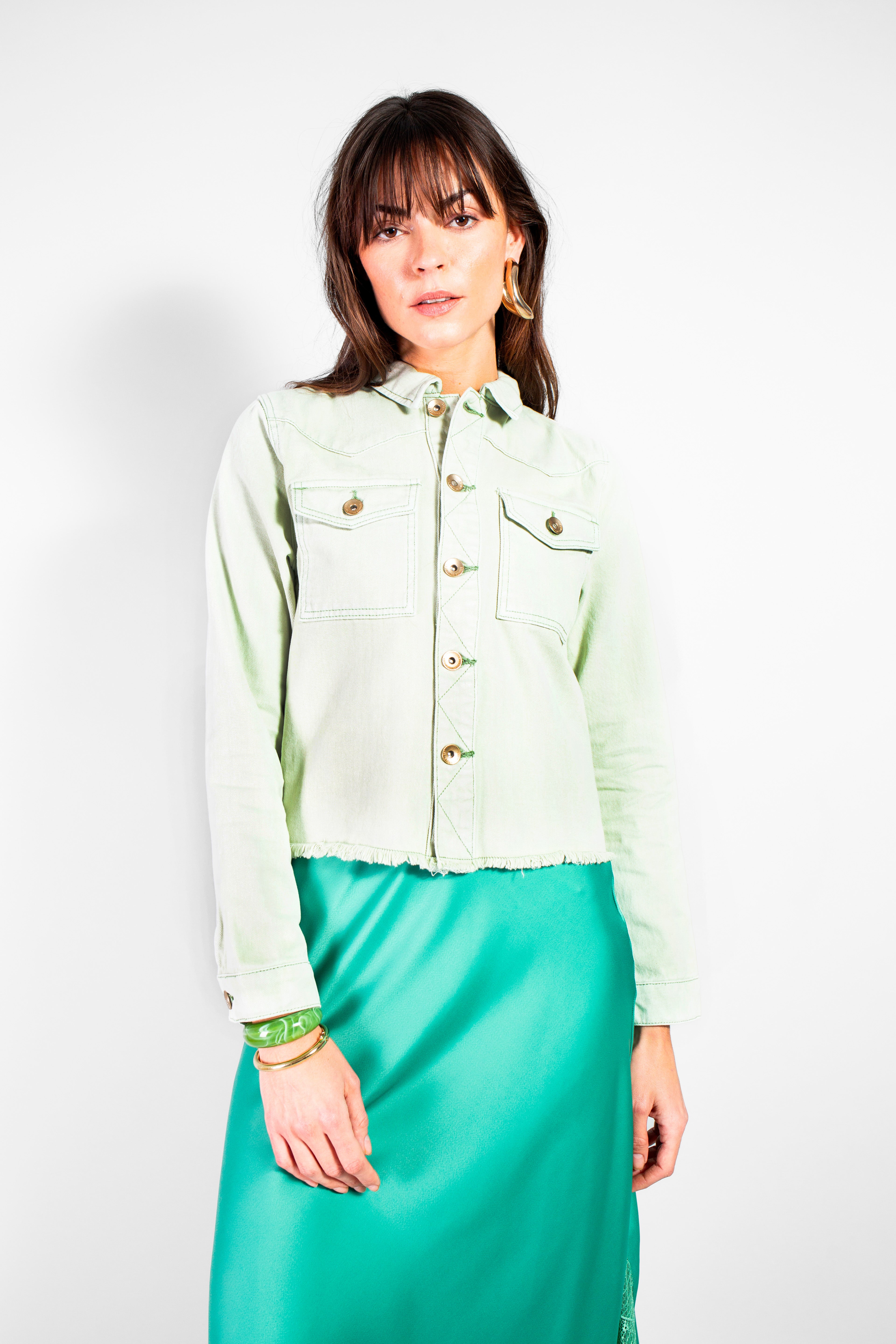 VESTE NAHEMA ABSINTHE