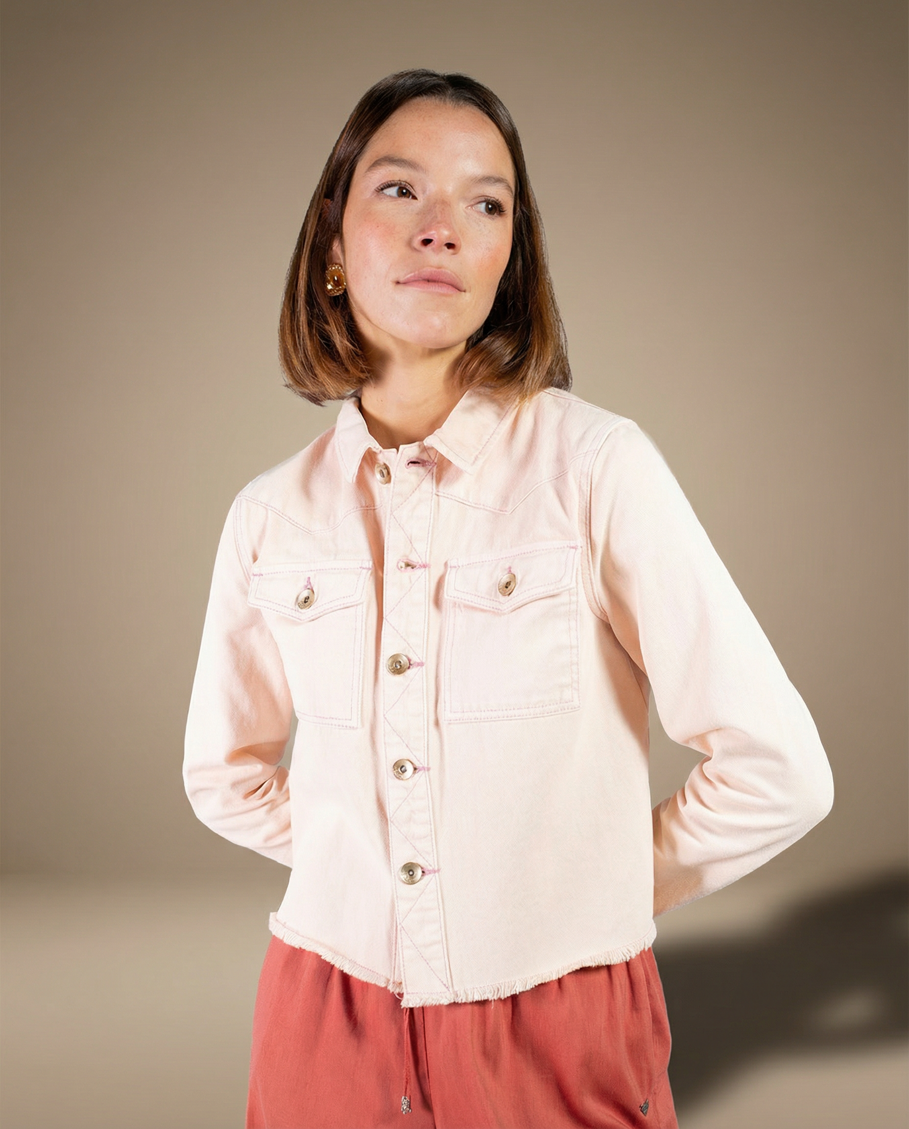 VESTE NAHEMA ROSE