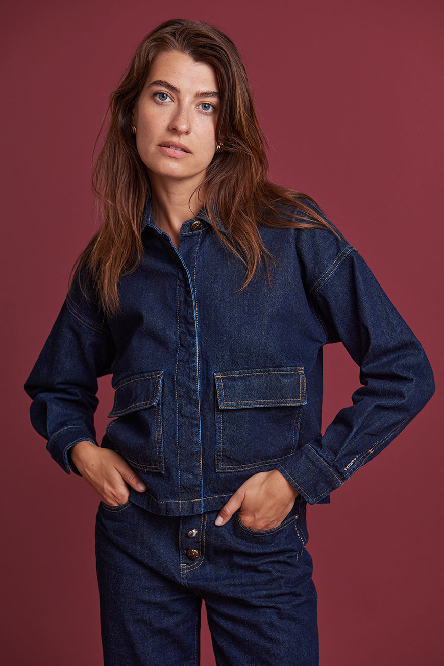 VESTE MINDY BRUT