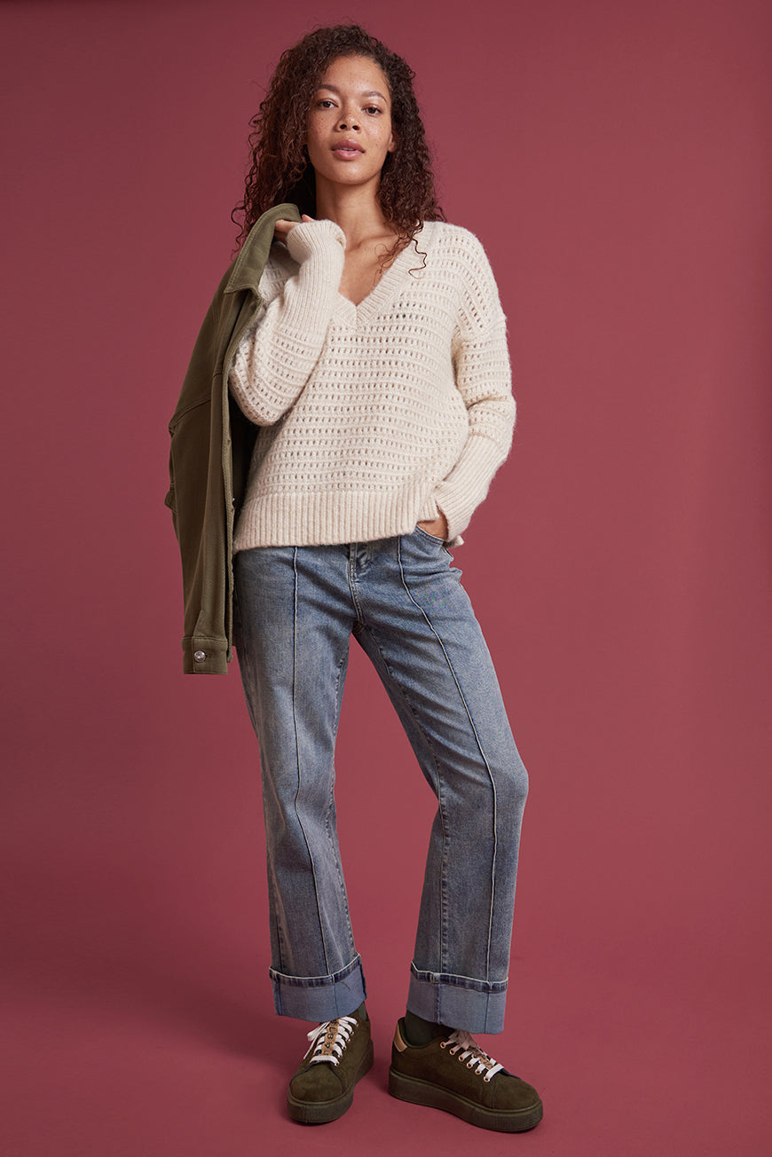PANTALON BOYFRIEND LARGE MAYLEE