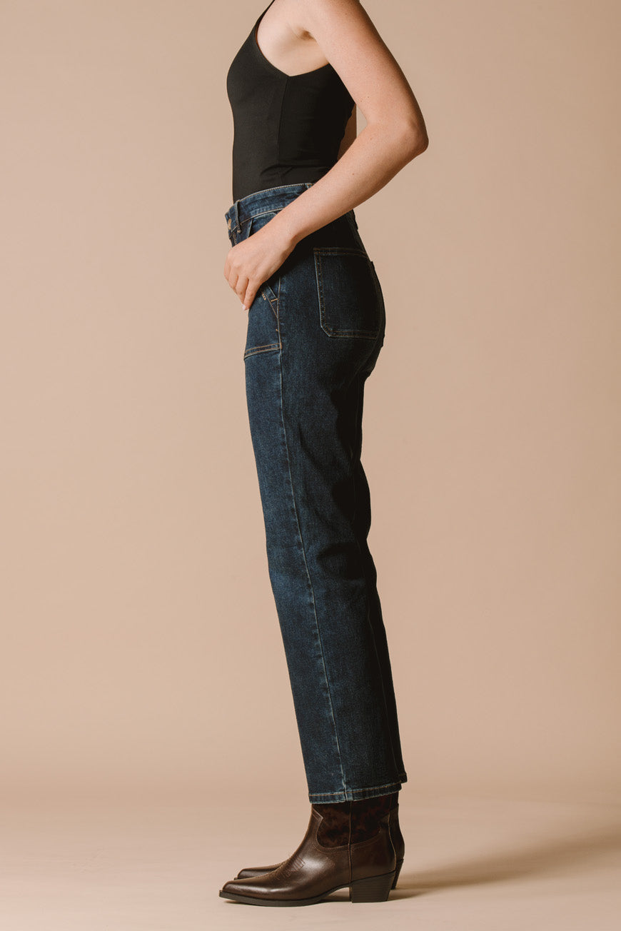 JEAN BOOTCUT CROPPED INDIANA